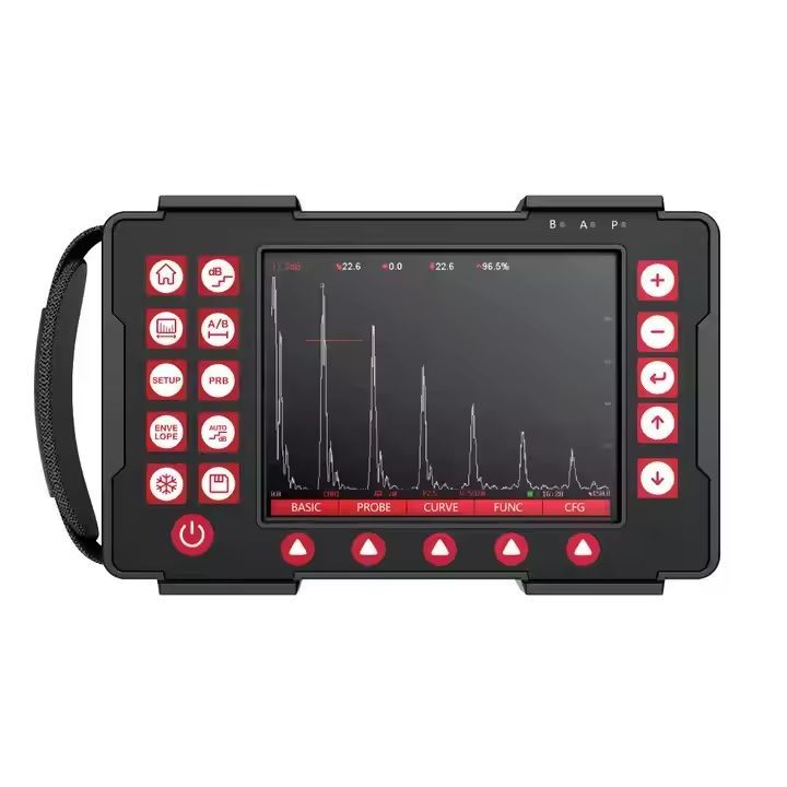 Detector de fallas ultrasónico digital MDF-1005 Instrupluss para Ensayos No Destructivos (END) - Mitech - Instrupluss