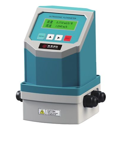Caudalímetro ultrasónico marca Mitech