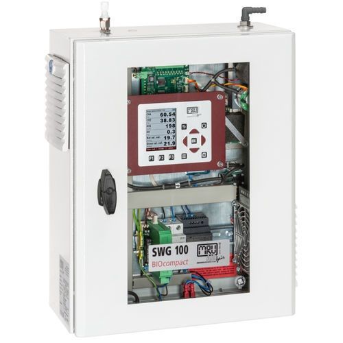 Analizador de gases CEM modelo SWG-100 Compact de MRU para calderas industriales - Instrupluss