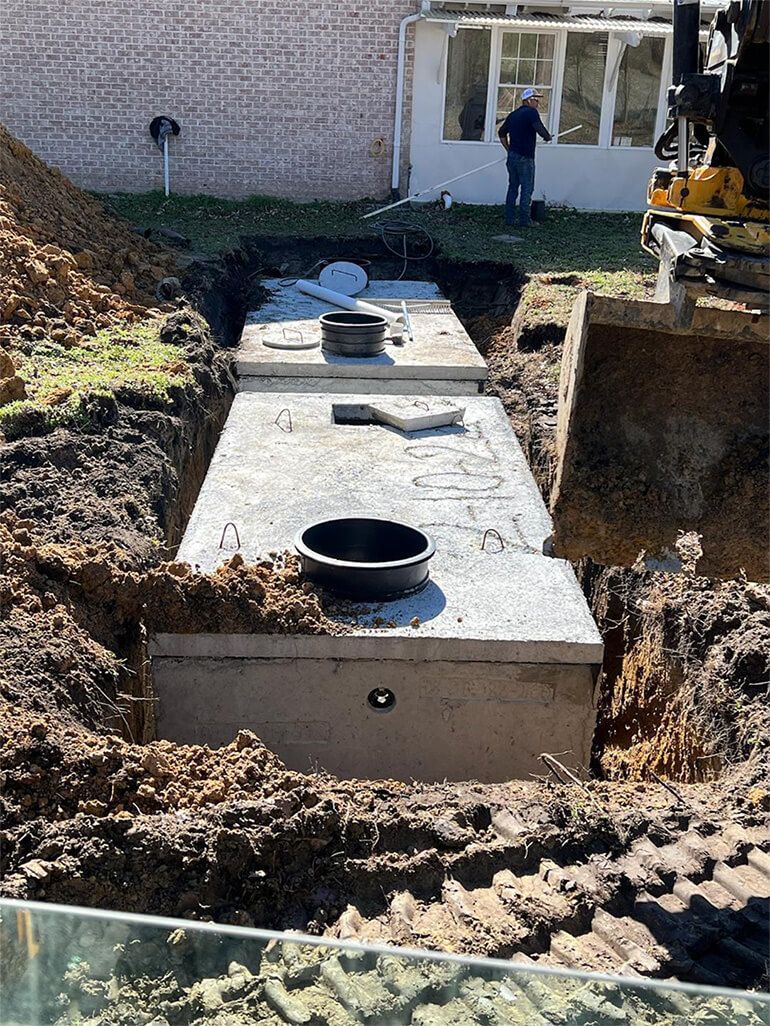 septic tank installation in Greenville, NC
