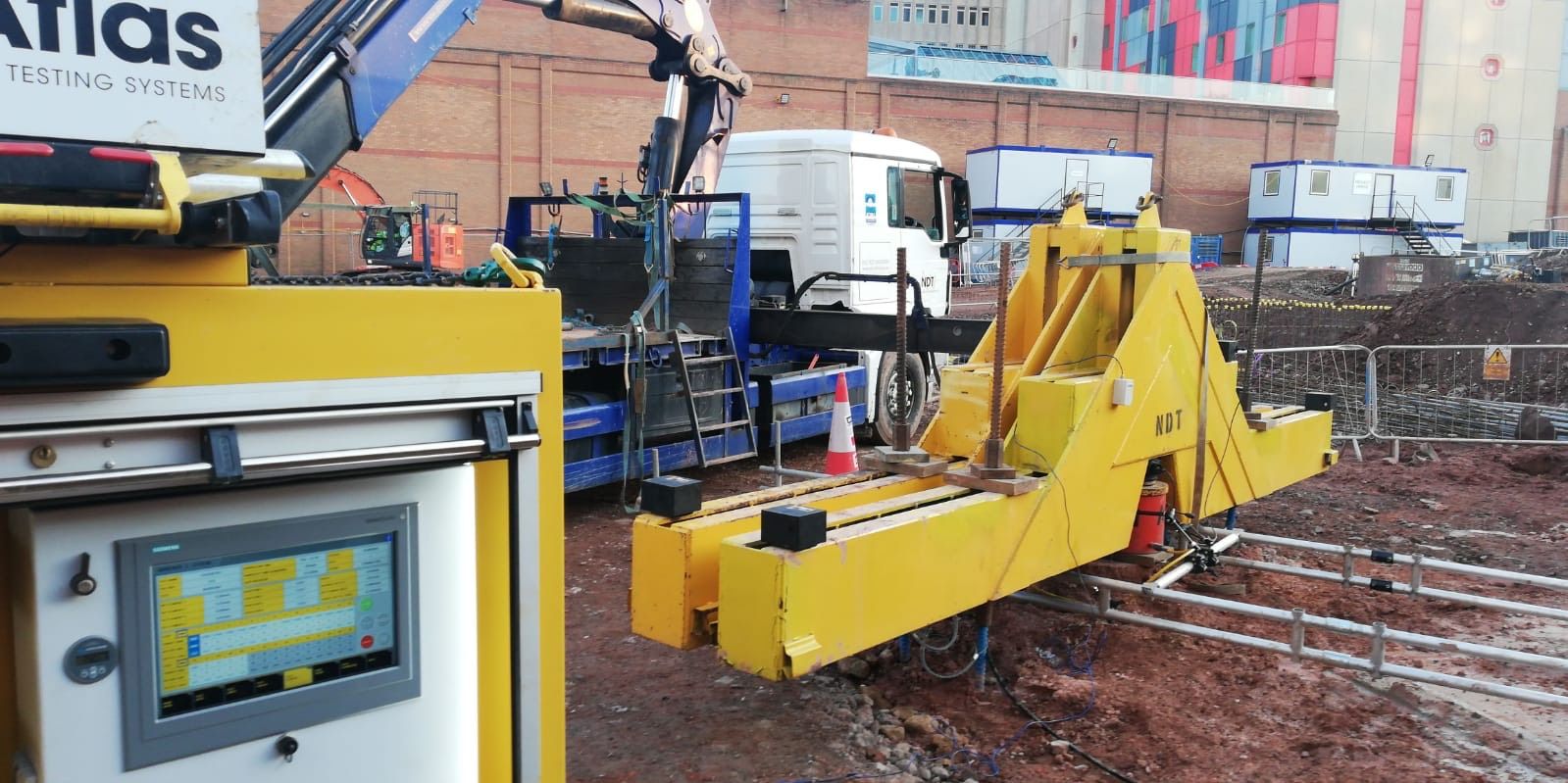 Static Pile Load Testing Throughout The Uk With Ndt Services Ltd In