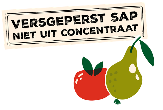 tekening van appel en peer