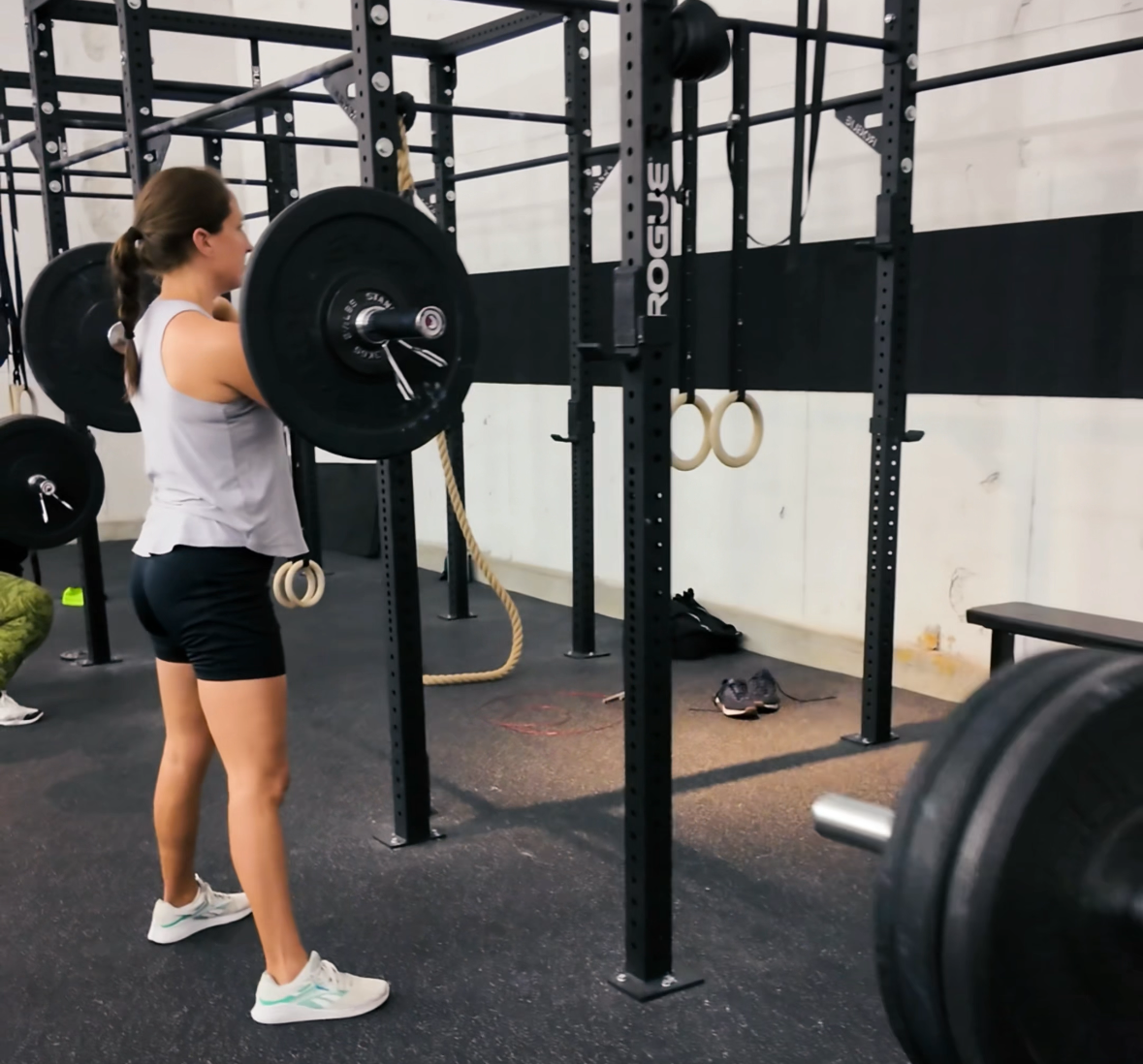 New CrossFit members working out at an inclusive gym in Winter Park—welcoming all fitness levels, including beginners with no prior experience.