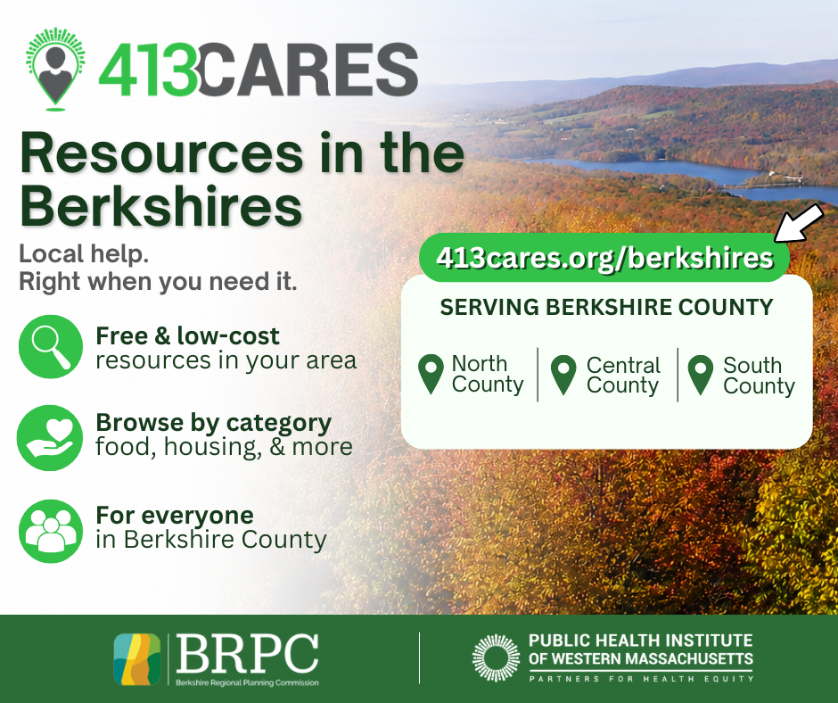 413Cares ad in Berkshire County