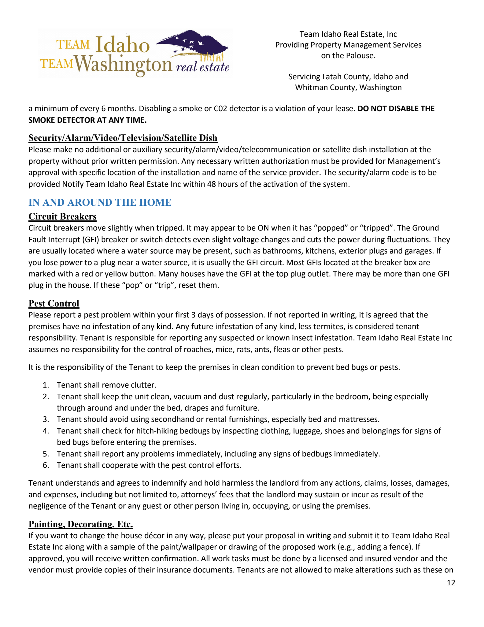 Tenant Handbook Page 11
