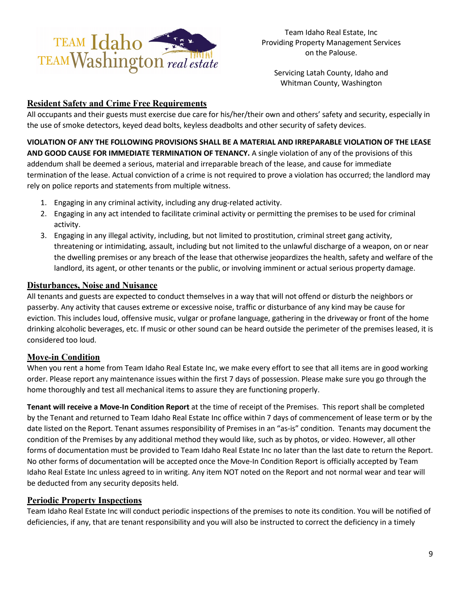 Tenant Handbook Page 8