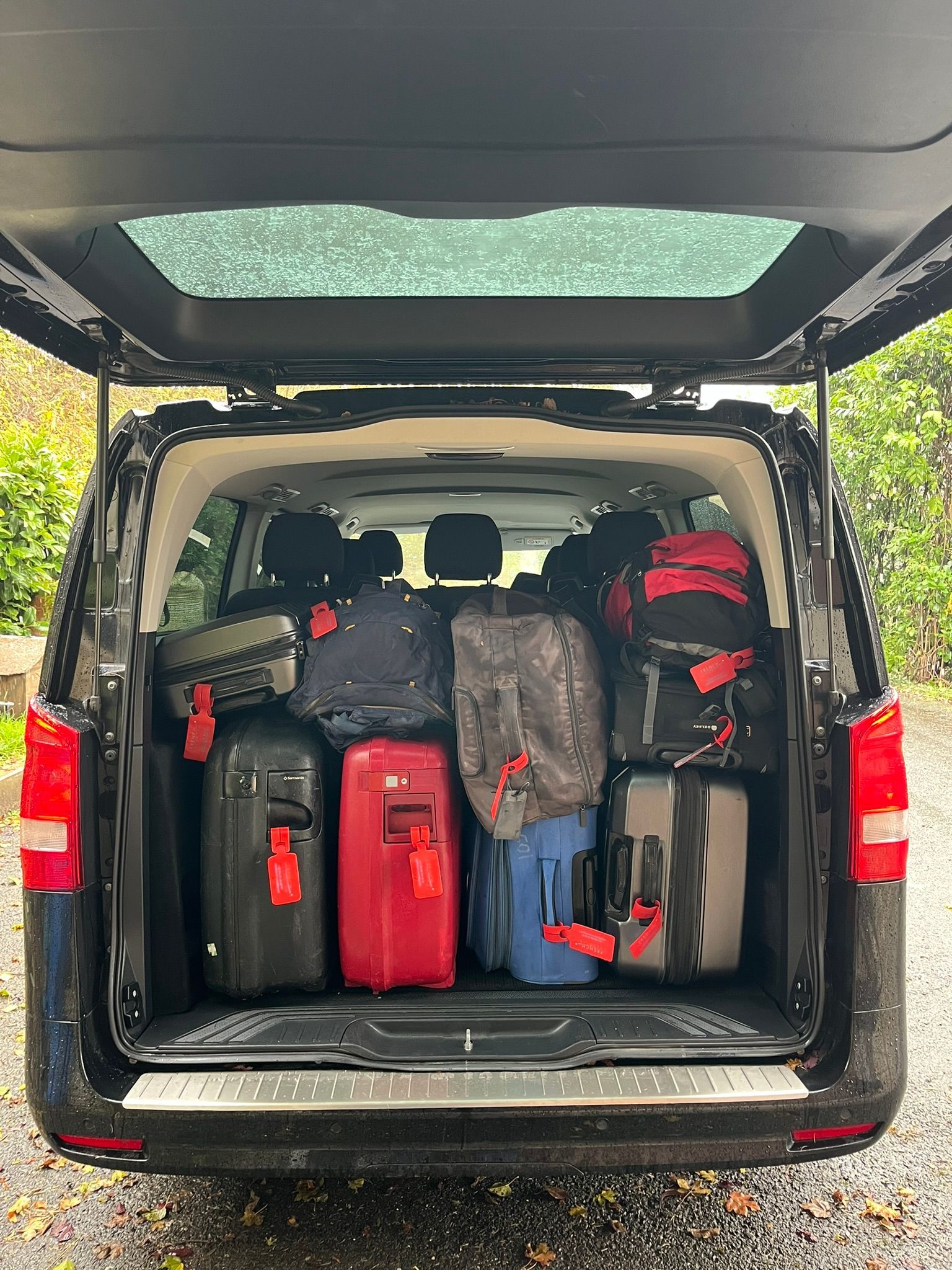 Transport de bagages sur le chemin de Stevenson GR70