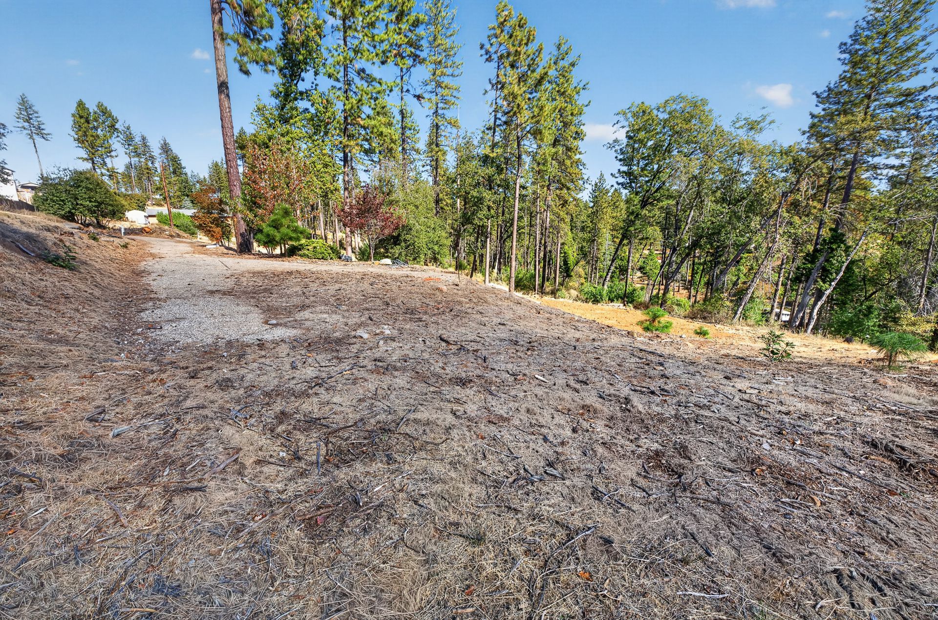 1712 Connell Ln, Paradise, CA — gently sloping 0.75-acre lot for sale