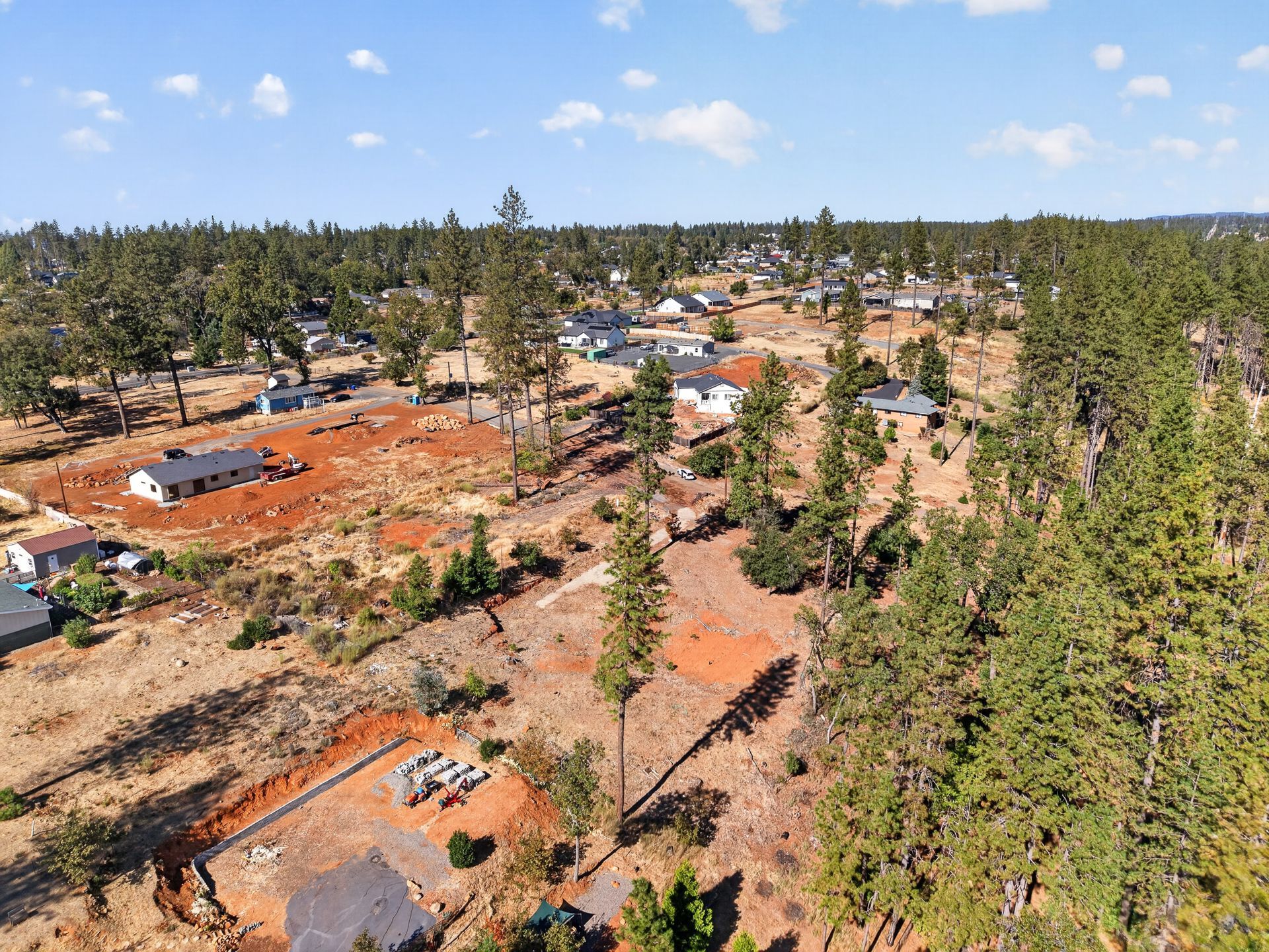 1712 Connell Ln, Paradise, CA — lot for sale with brand-new septic system
