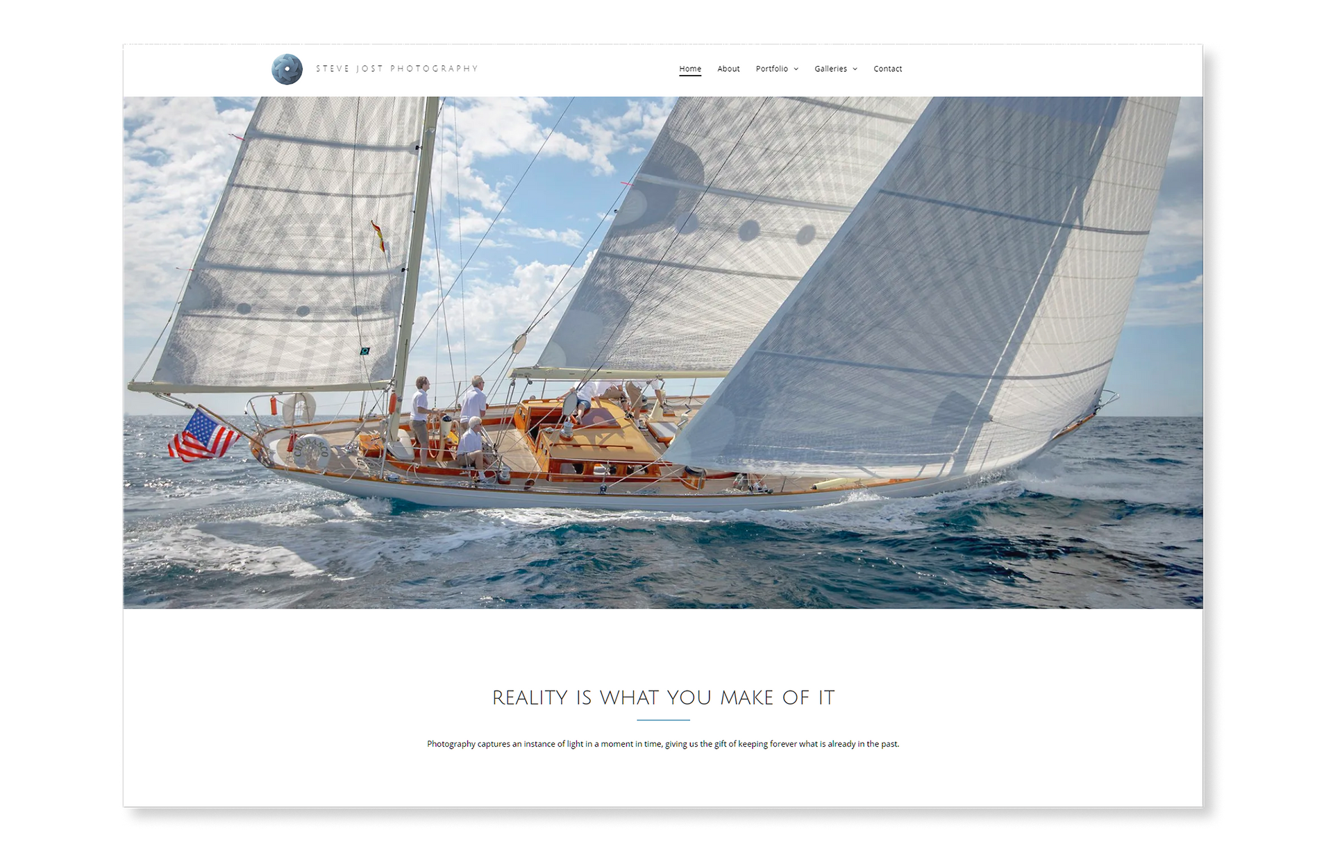 website for the photographer, Steve Jost