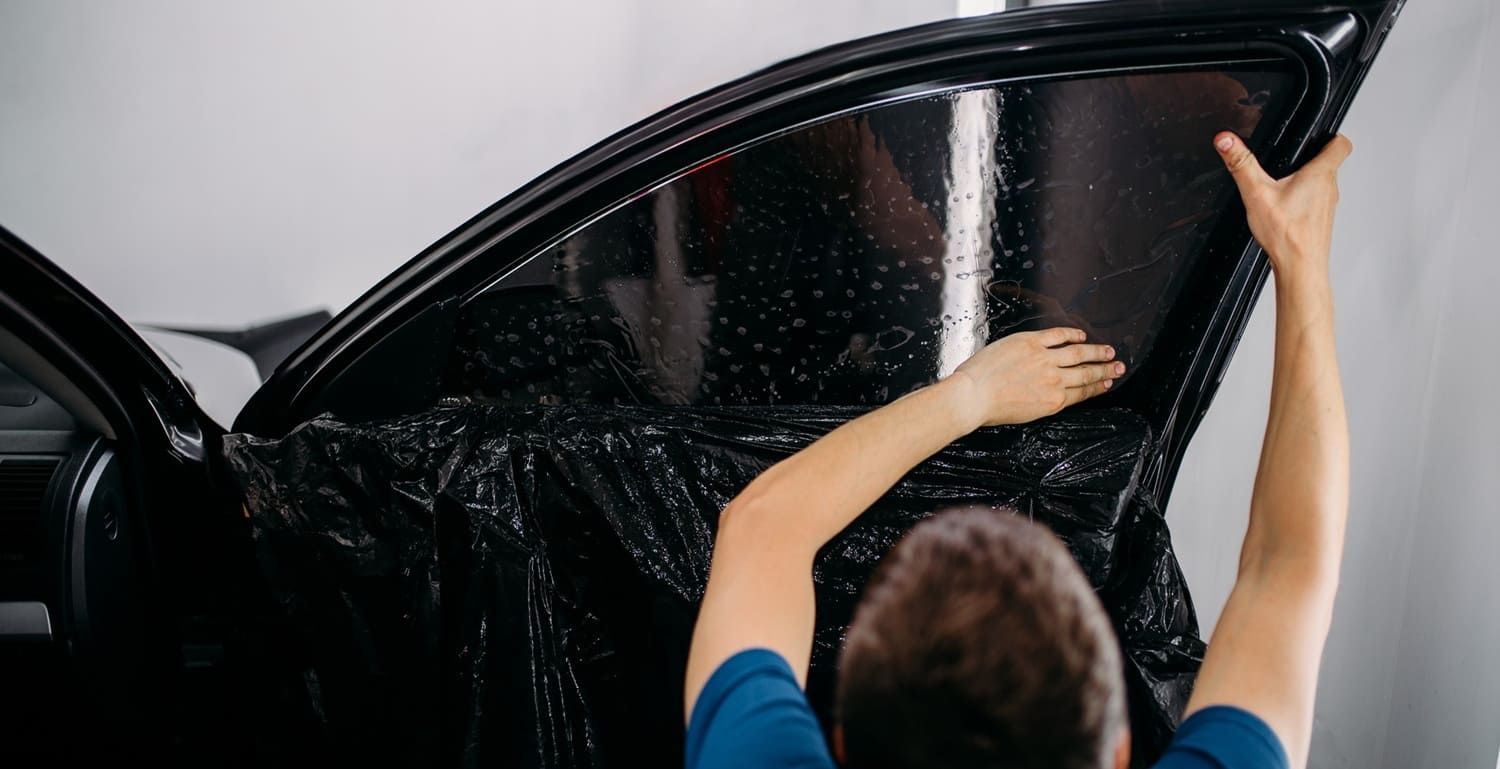 Professional window tint installation