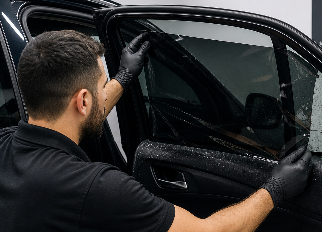tinted car windows reducing glare