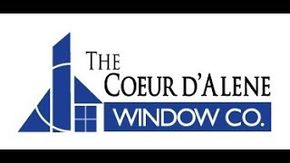 The logo for the coeur d' alene window co.