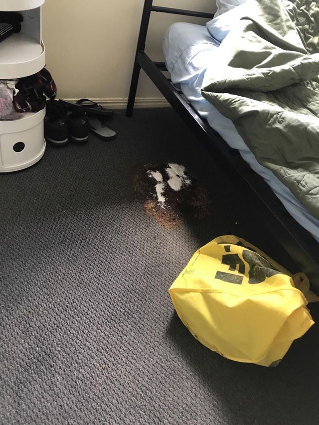 Before Room Carpet Cleaning — Townsville, QLD — Bethel Carpet Cleaning