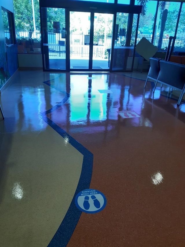 Shining Vinyl Floor — Townsville, QLD — Bethel Carpet Cleanin