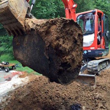 Old Oil Tank Removal View 2