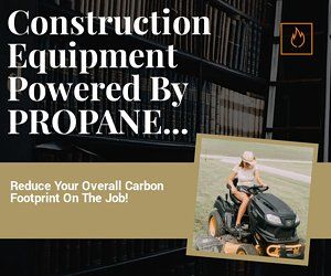 Propane powered equipment