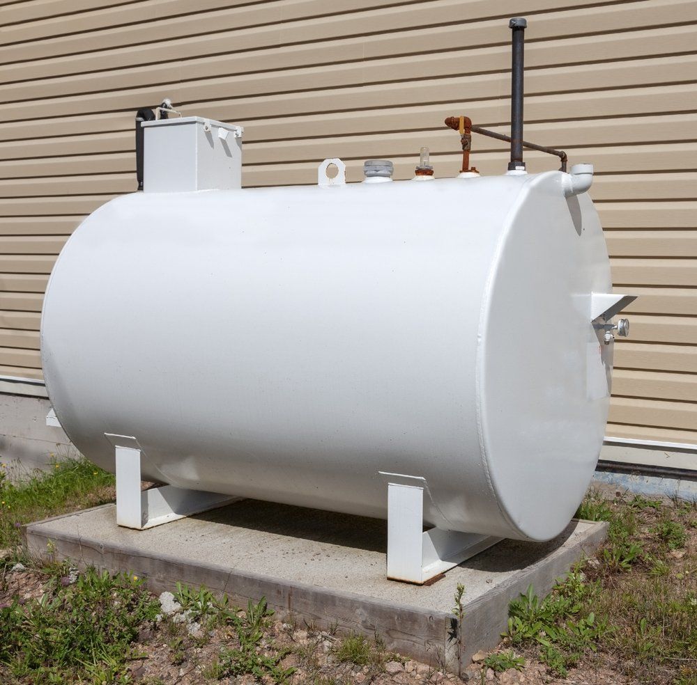propane tank installation