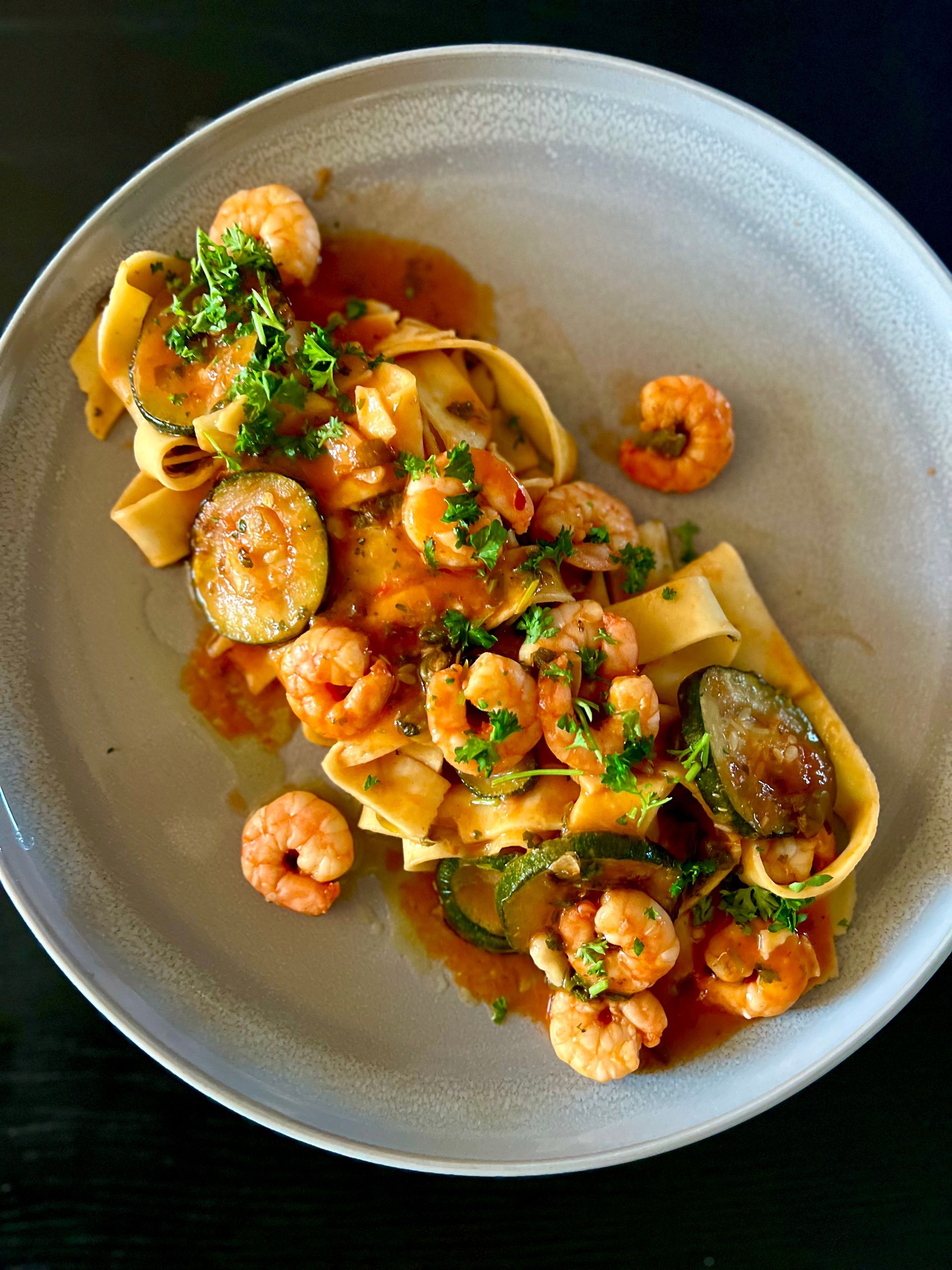 papperdelle gamberi