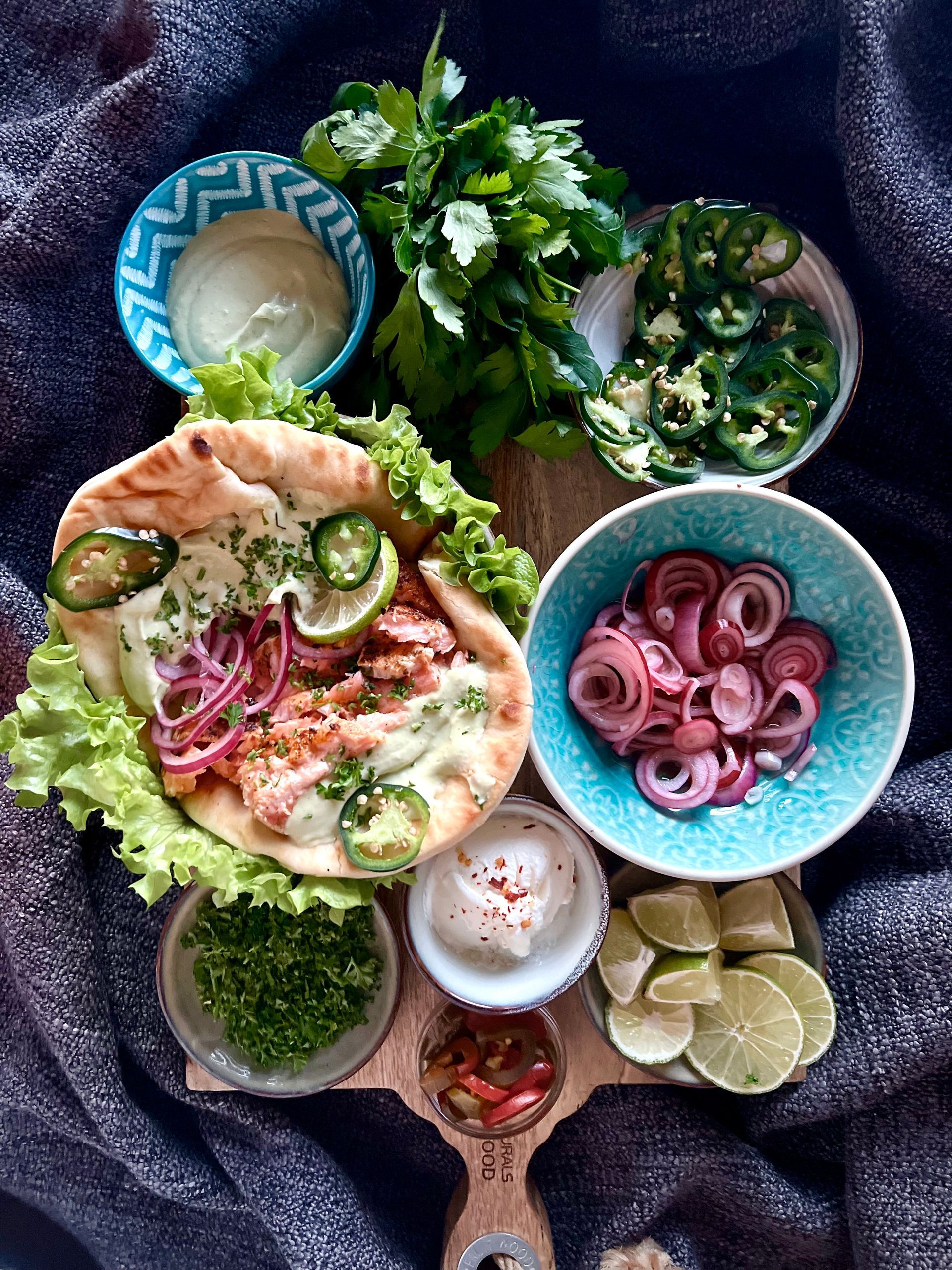 zalm avocado