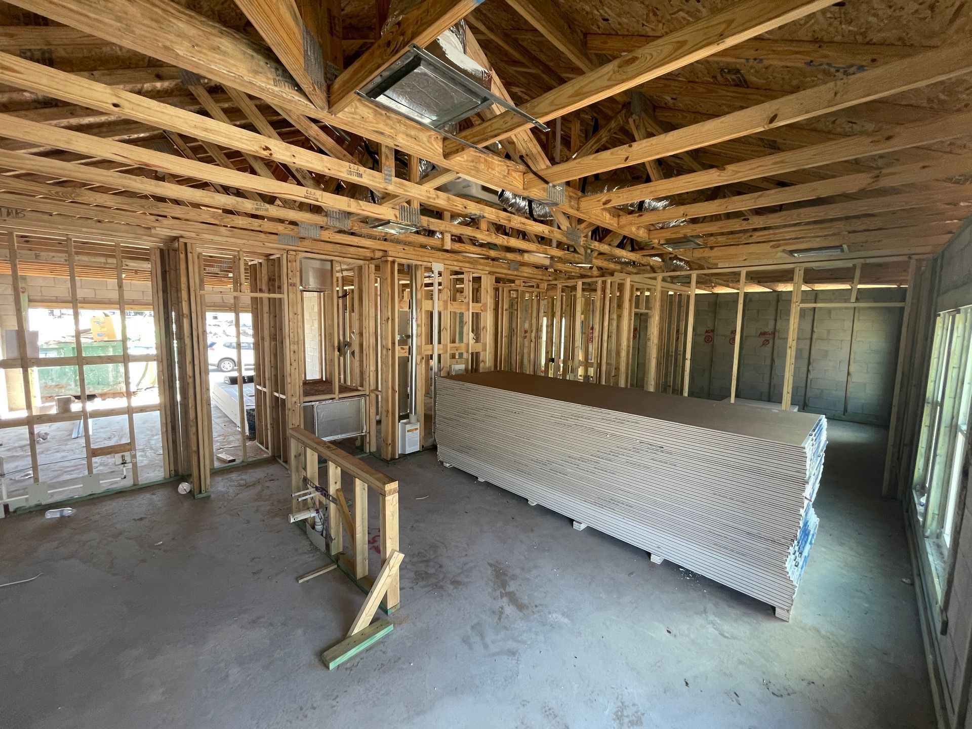 New construction in Fort Wayne, IN by M&L Gutters