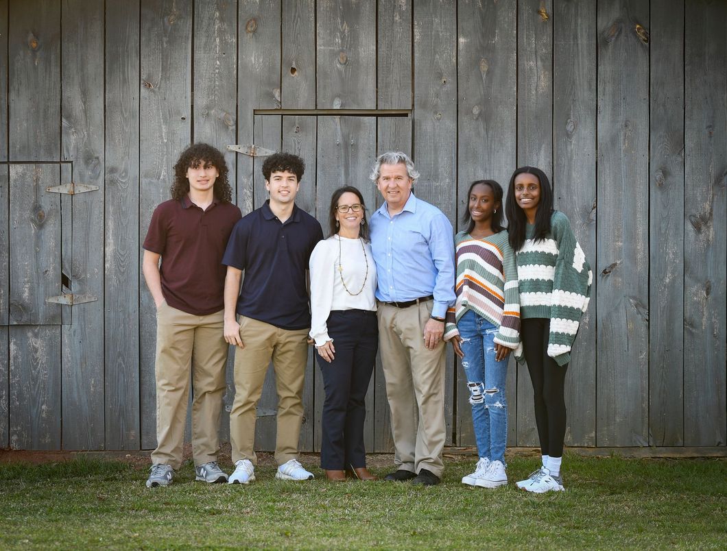 Rudy & Katie Gleason, Co-Founders of Because of Kennedy (and their children)