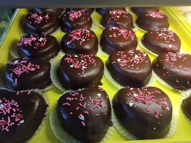 Cup Cake With heart Shapes — Florence, KY – Emerson’s Bakery