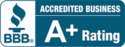BBB A+ rating logo