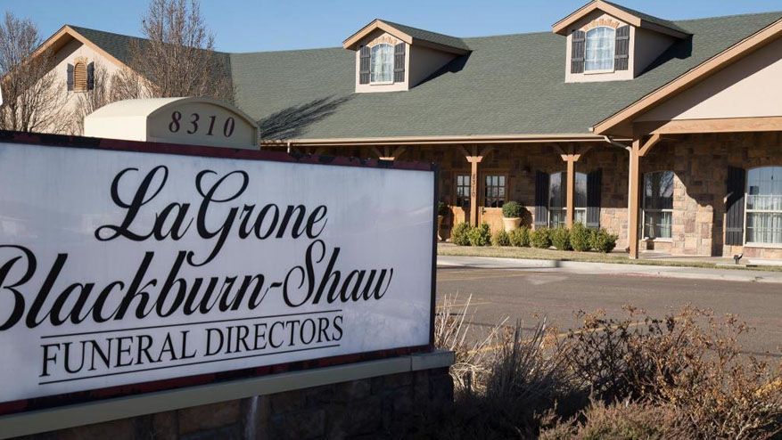 outside view of lagrone blackburn-shaw funeral directors