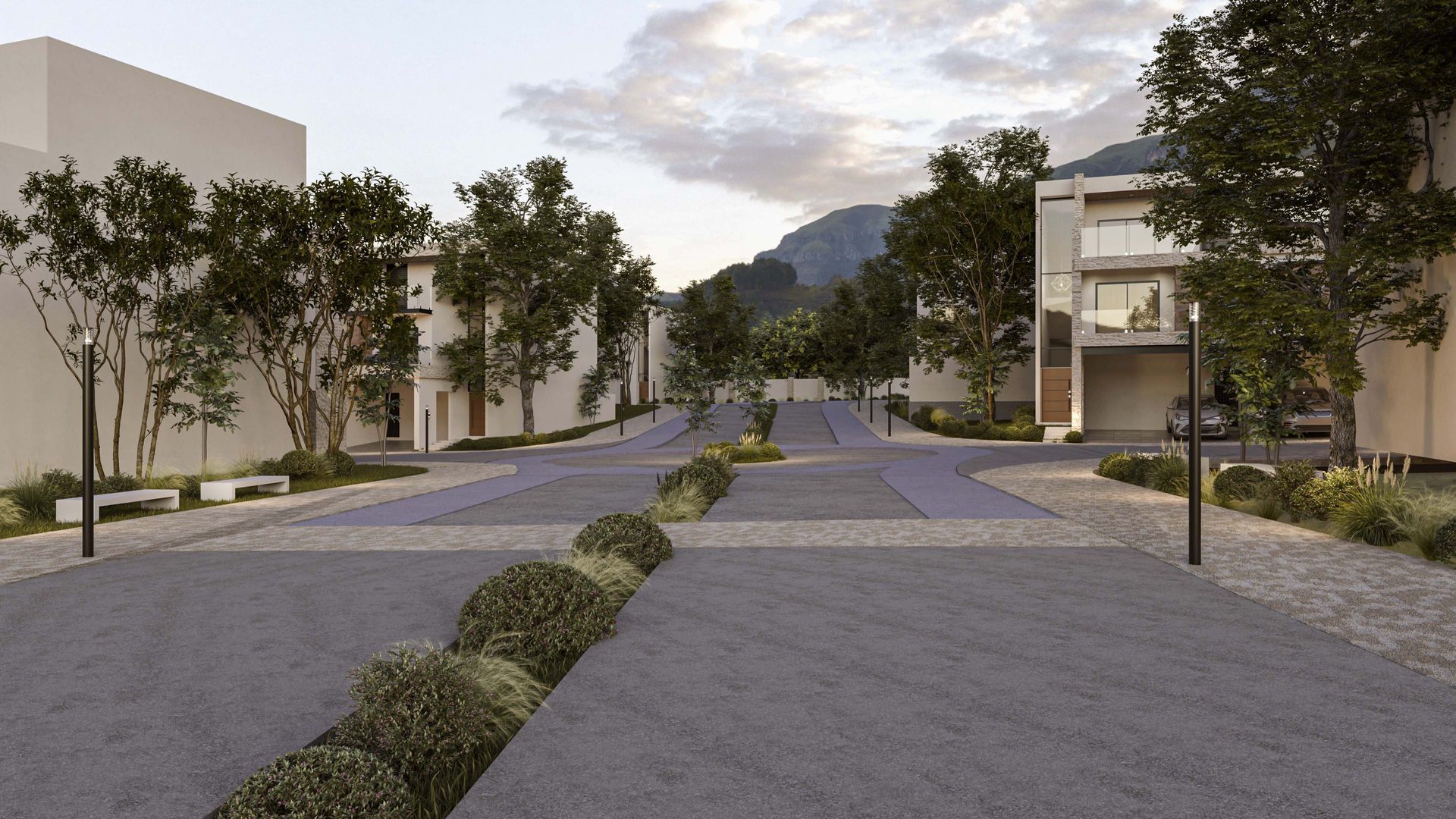 Comedor Render Departamento Anida