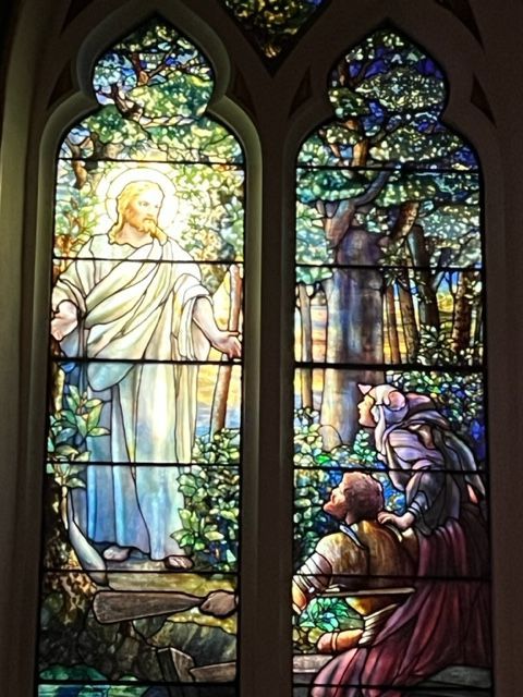 The Risen Christ appearing at the Sea of Galilee