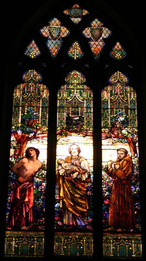 Sts. Sebastian, Joseph and Francis