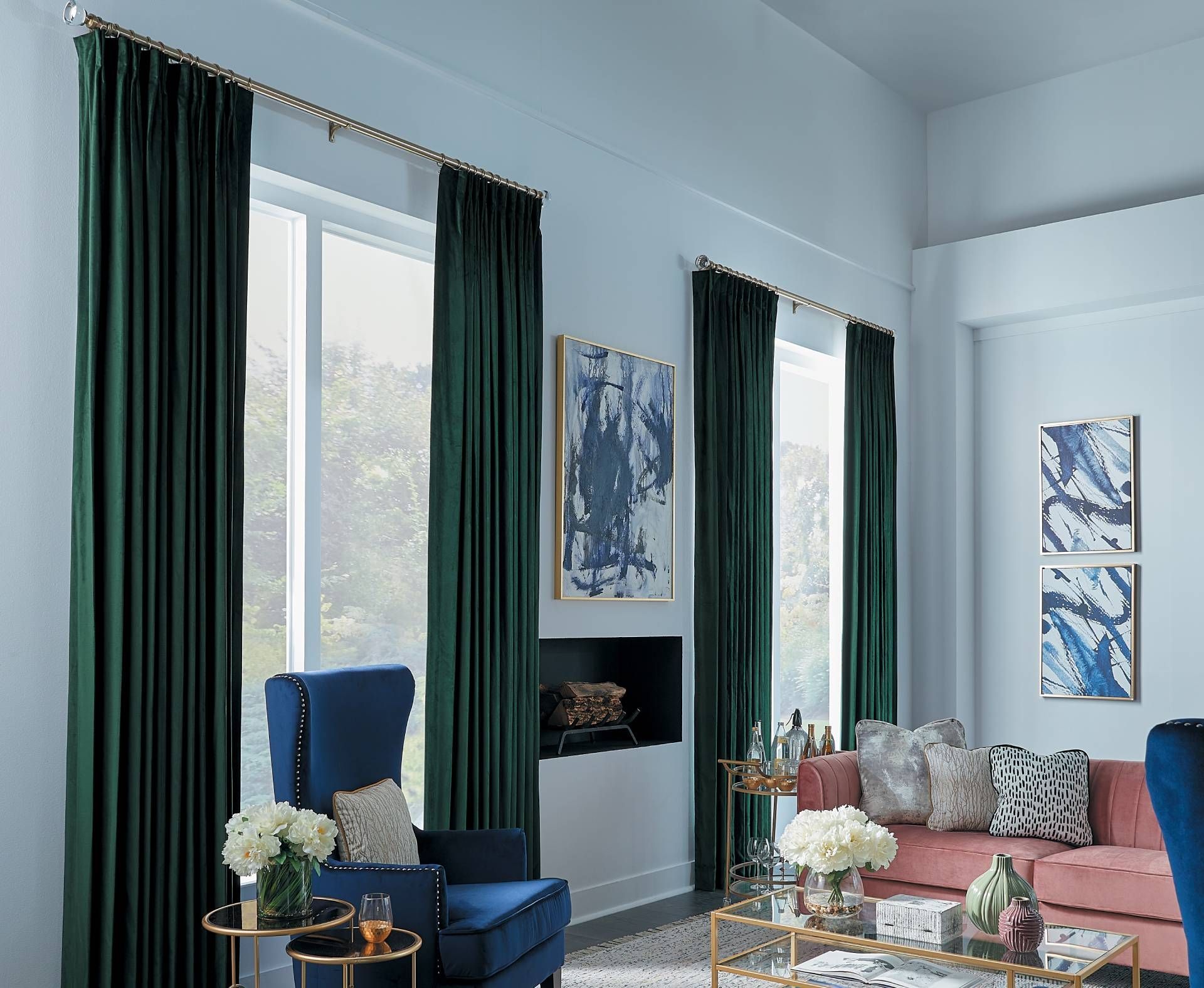 Hunter Douglas Carole Fabrics™ Custom Drapery near Peoria, Illinois (IL)
