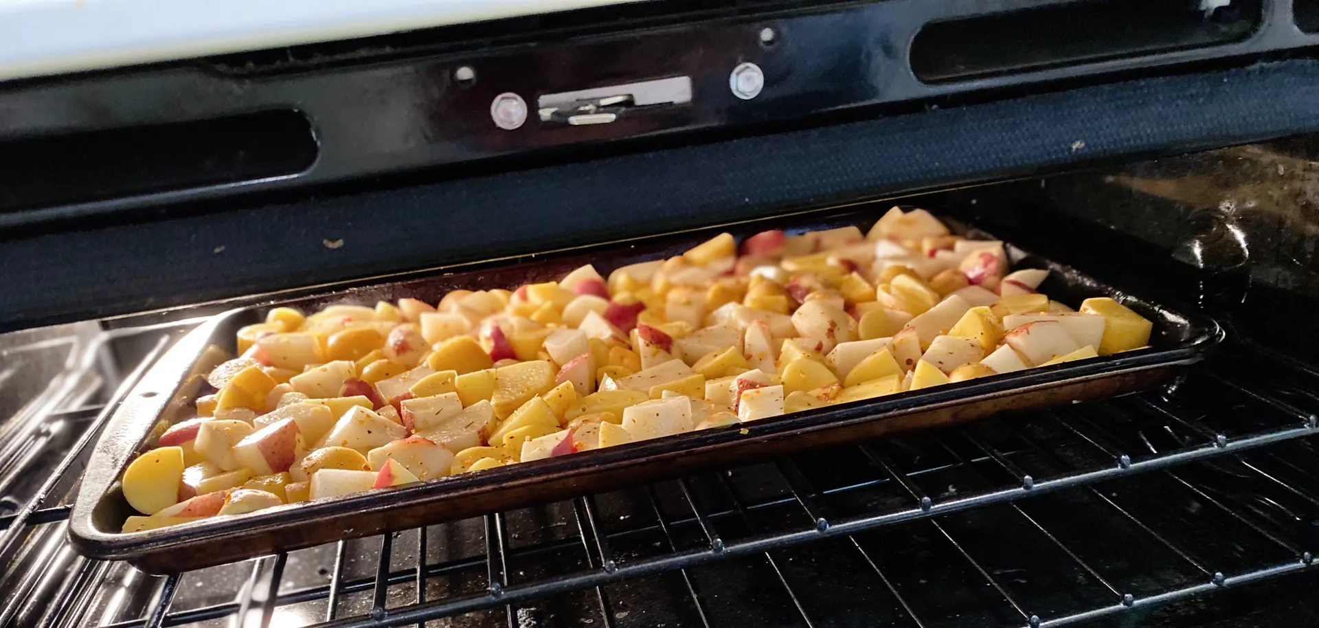 Easy Gluten Free Chicken Apple Sausage Potato Meal