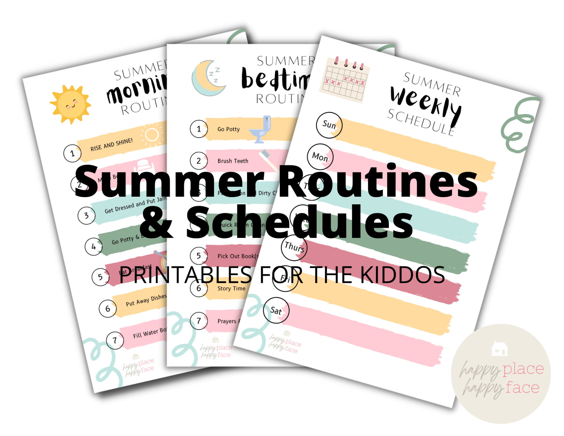 Summer Routines & Schedules for Kids