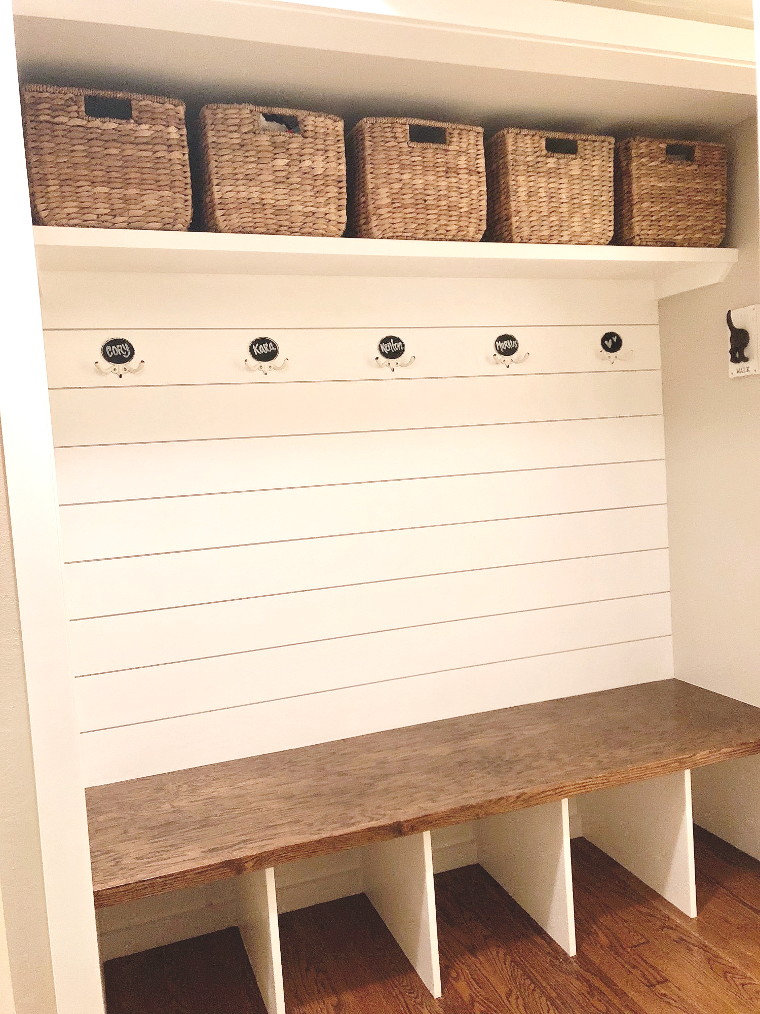 Easy Mudroom Transformation