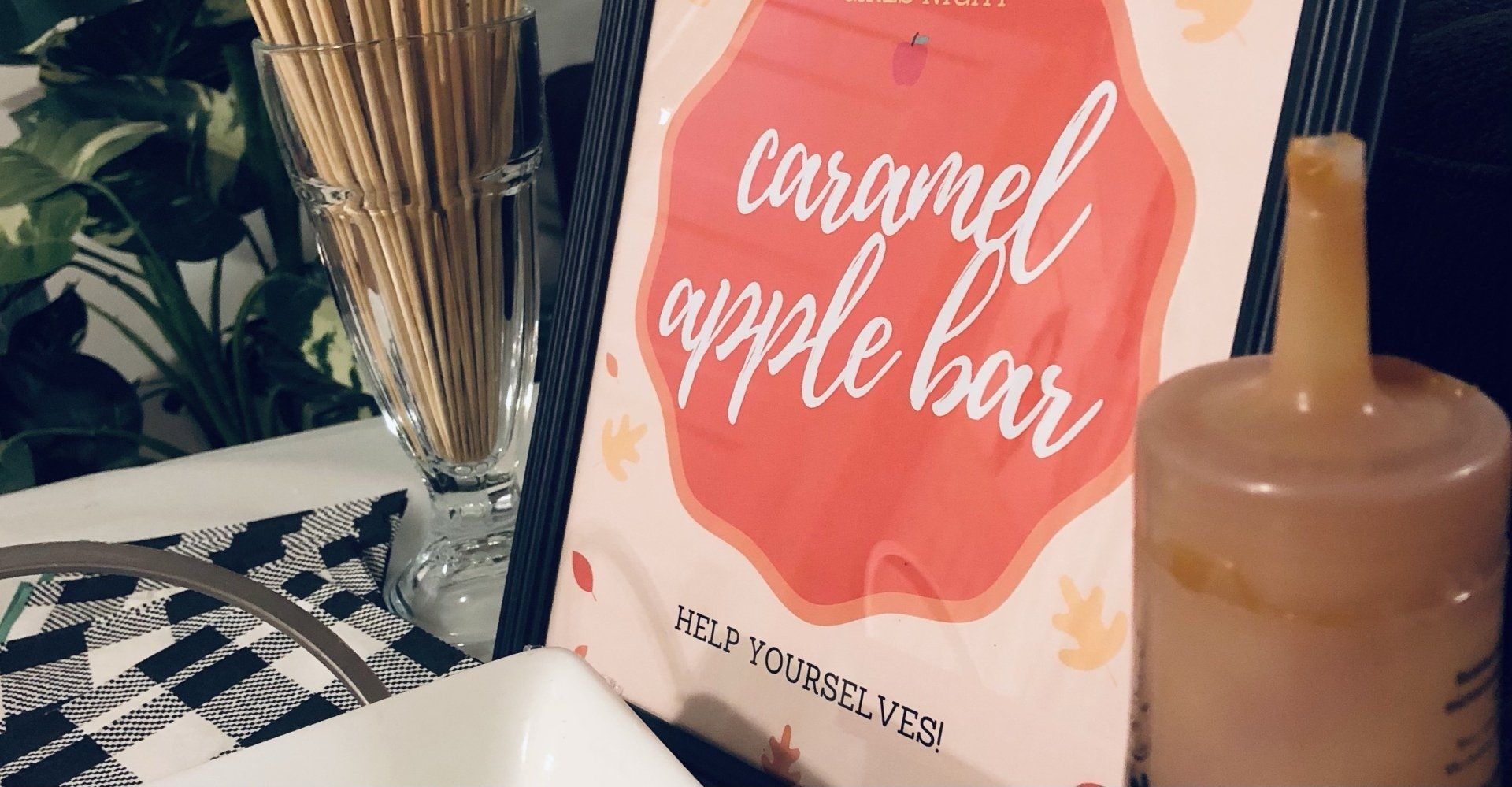 Caramel Apple Bar Party Tips and Ideas
