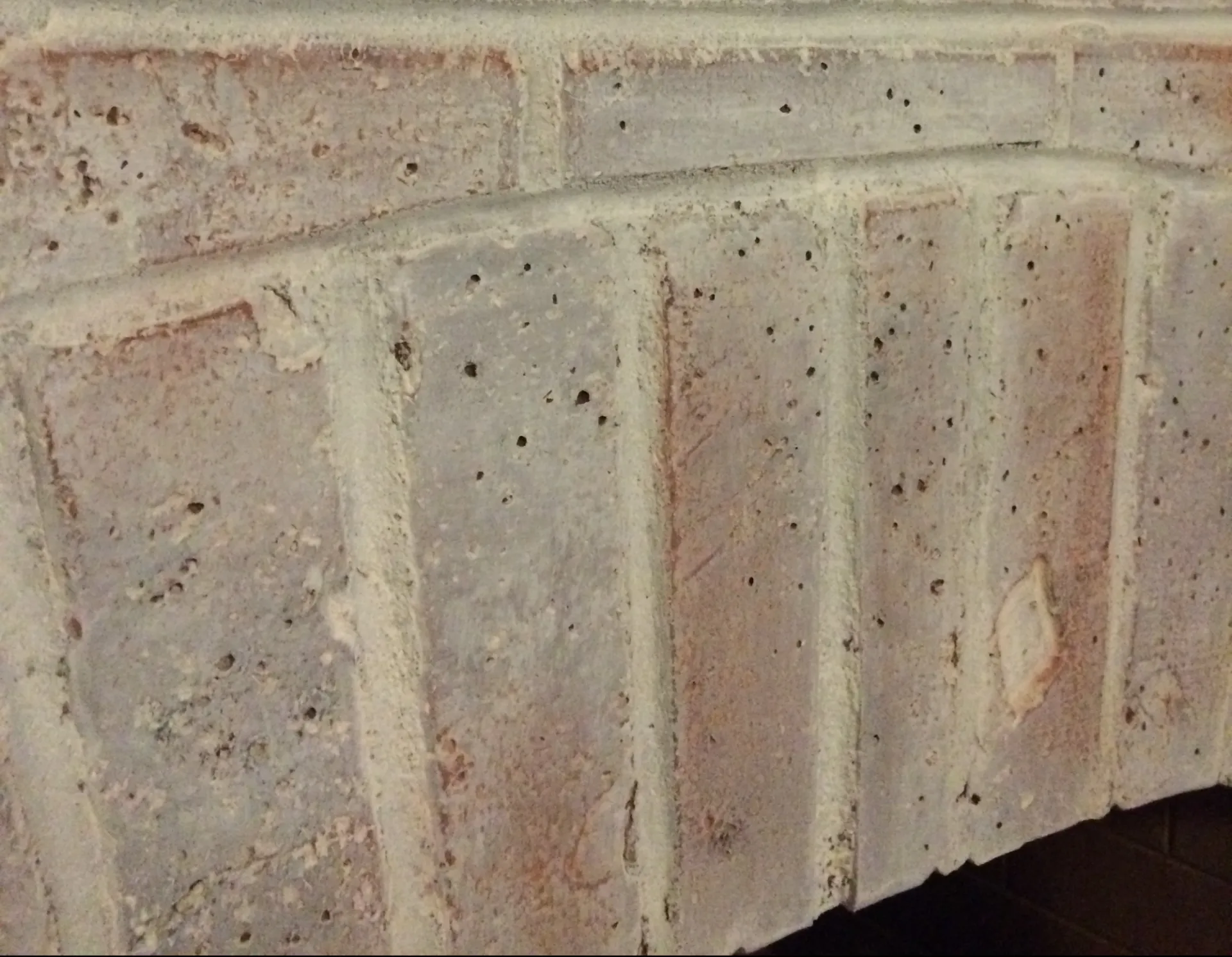 How to Whitewash Brick Fireplace