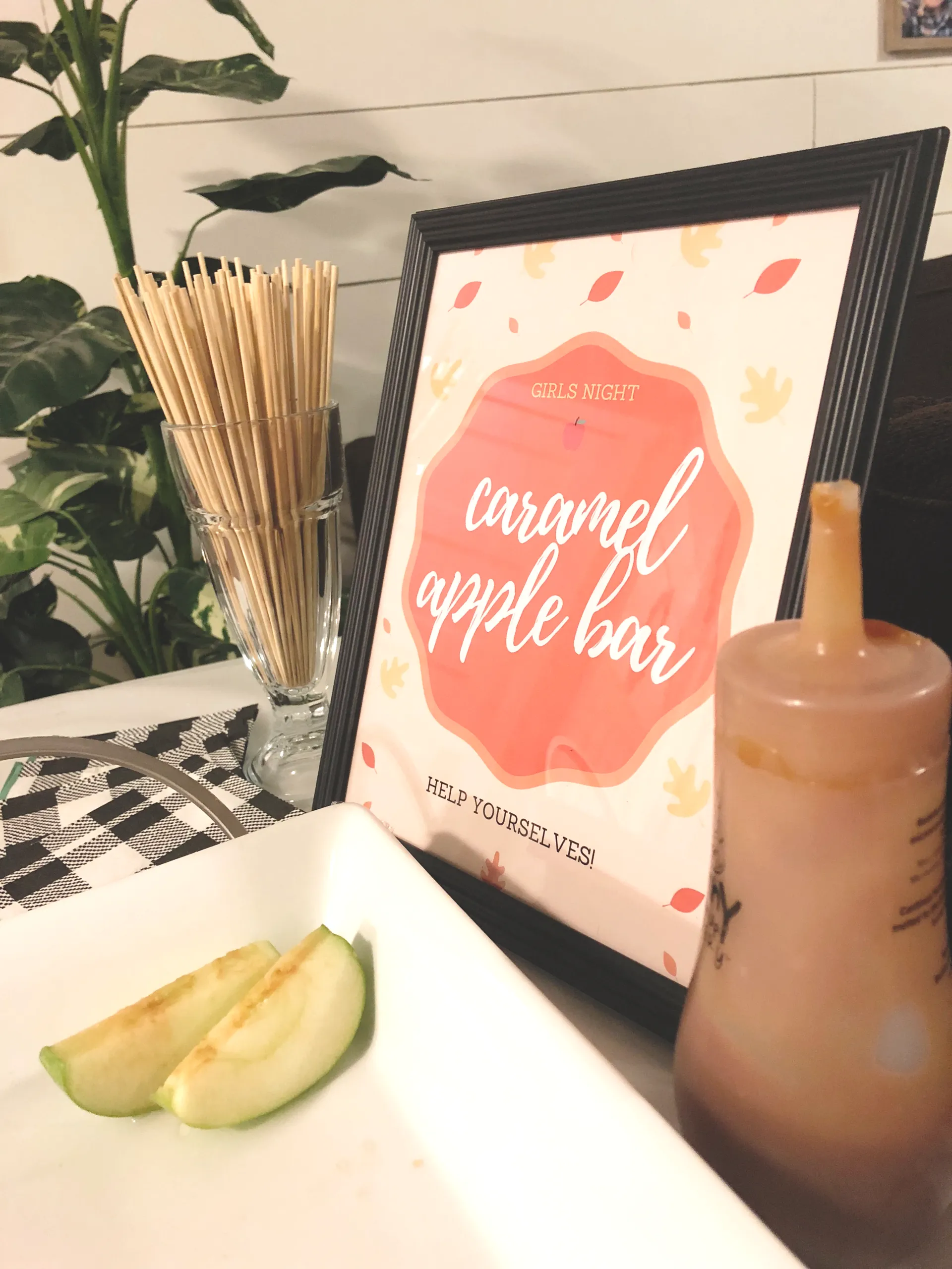 Caramel Apple Bar Party Tips and Ideas