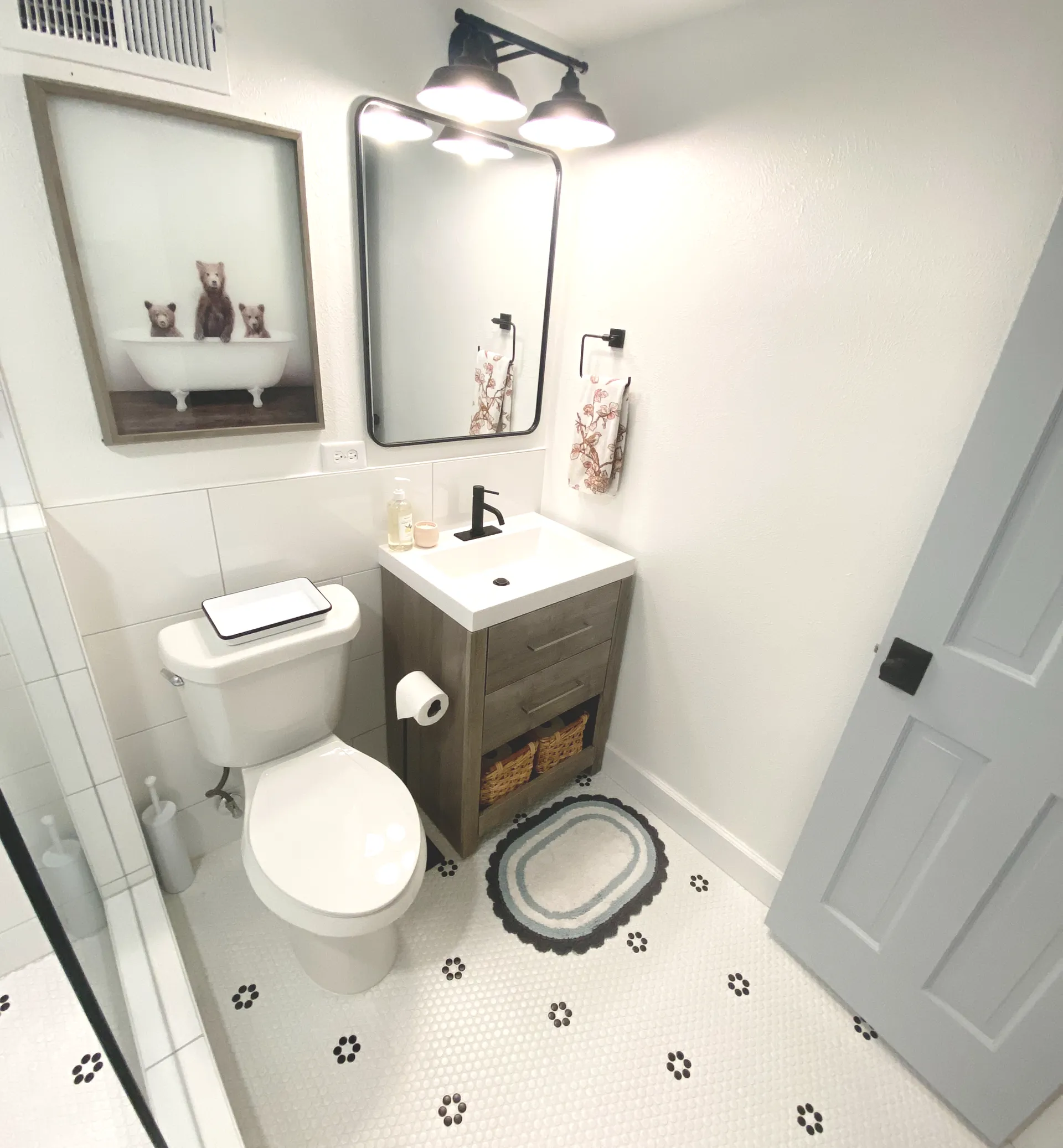 Basement Bathroom Transformation