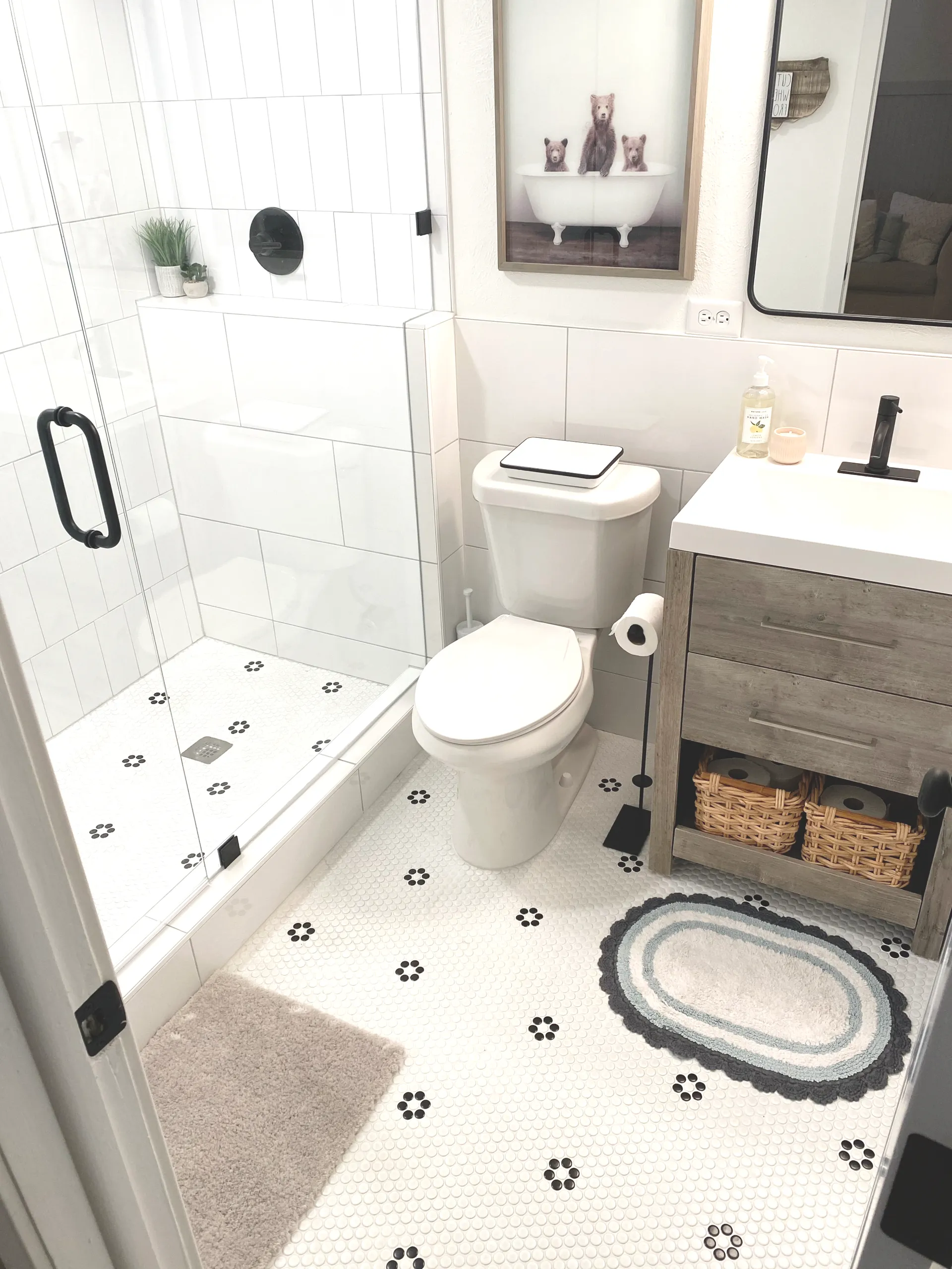 Basement Bathroom Transformation
