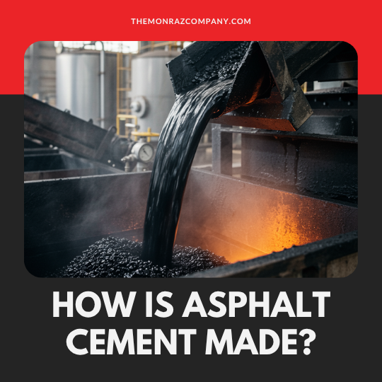 How Is Asphalt Cement Made?