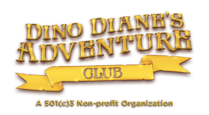 The logo for the dino diane 's adventure club