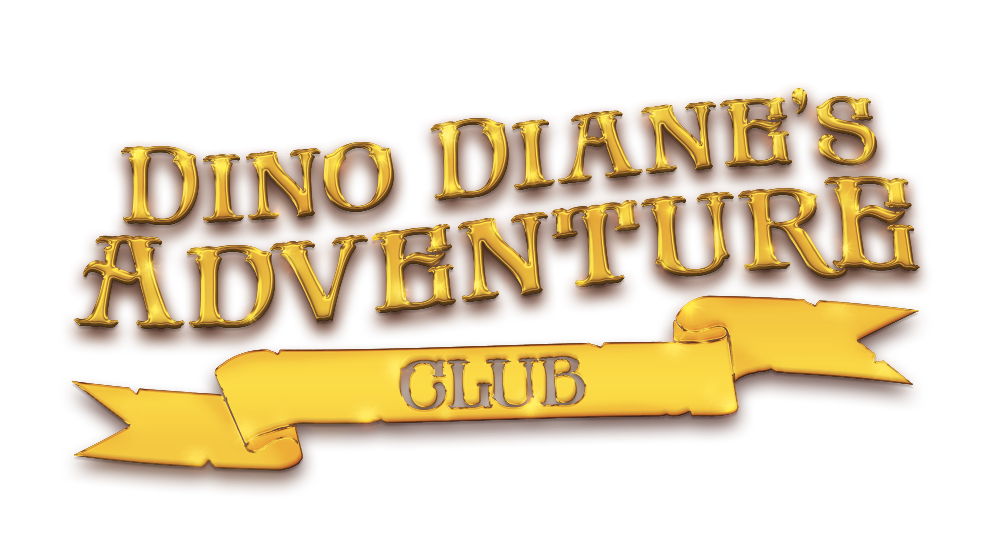 The logo for dino diane 's adventure club