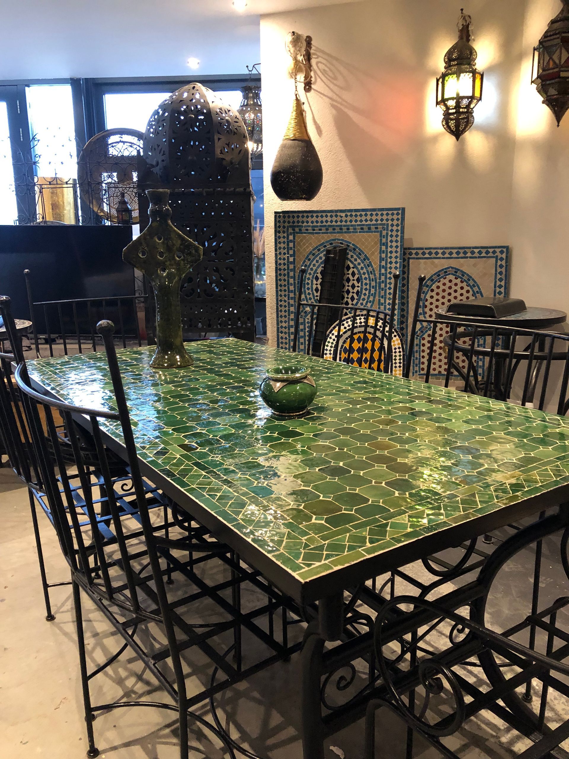Marokkaanse mozaiektafel