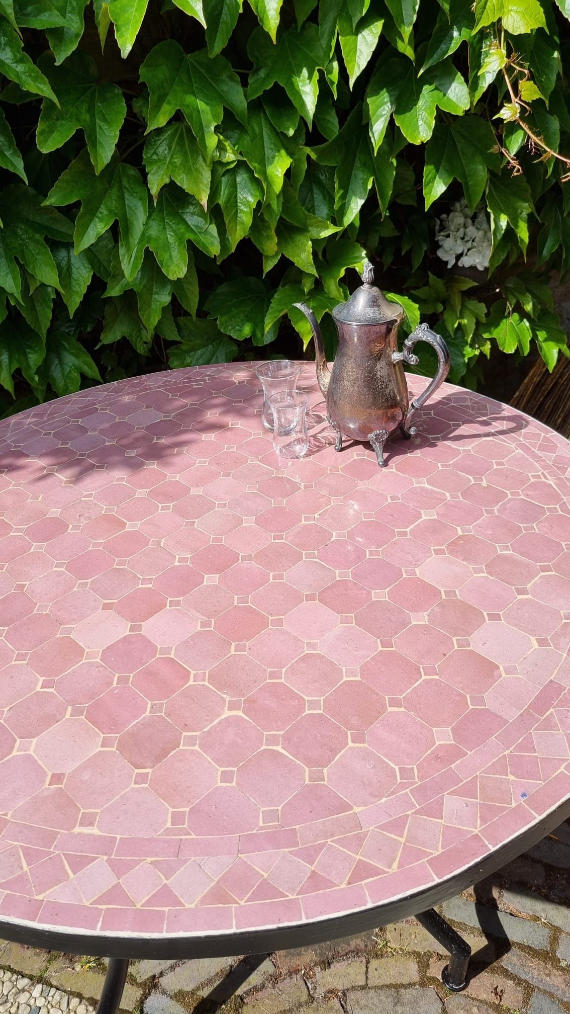 Marokkaanse mozaiektafel