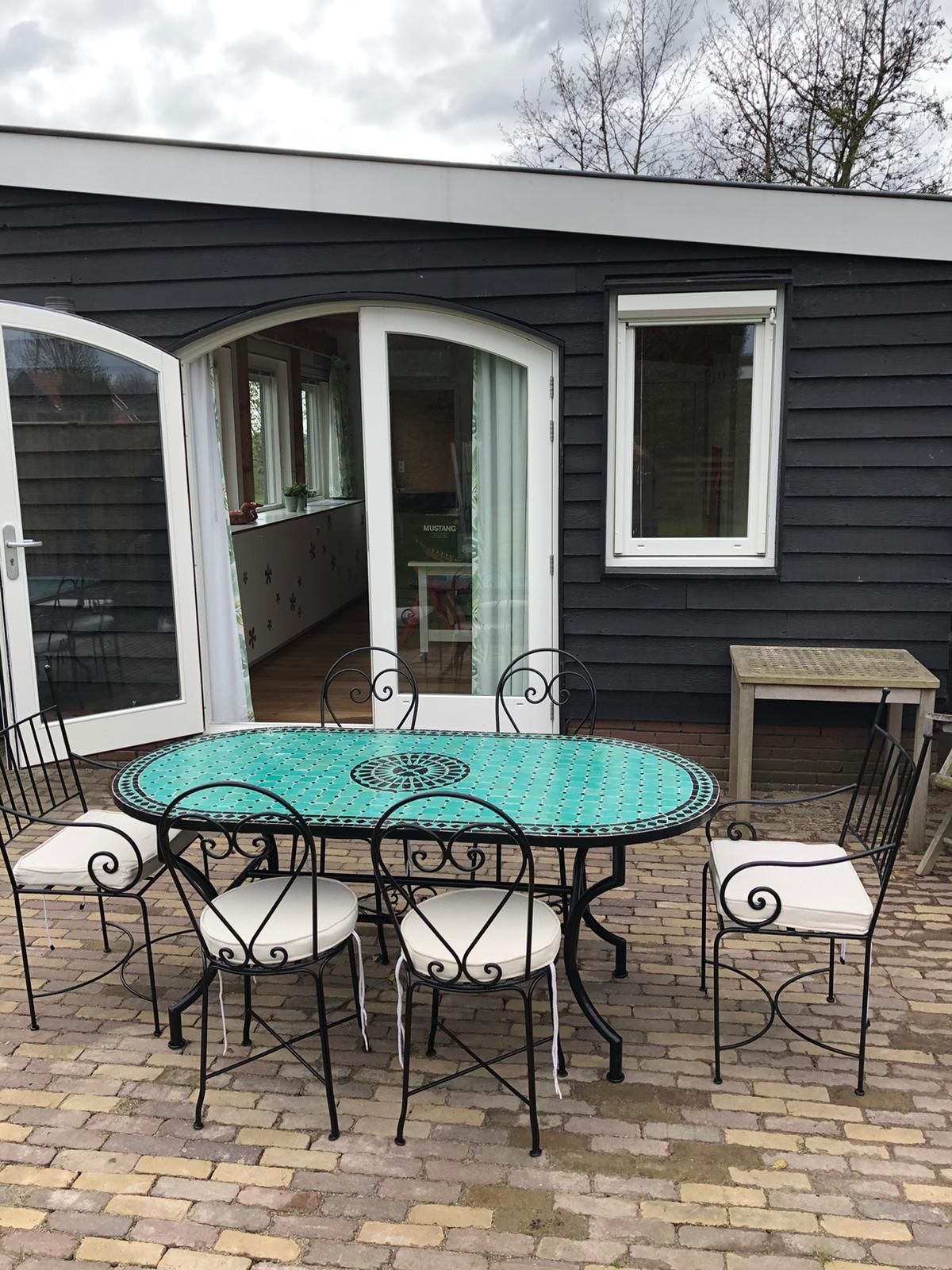 Marokkaanse mozaiektafel