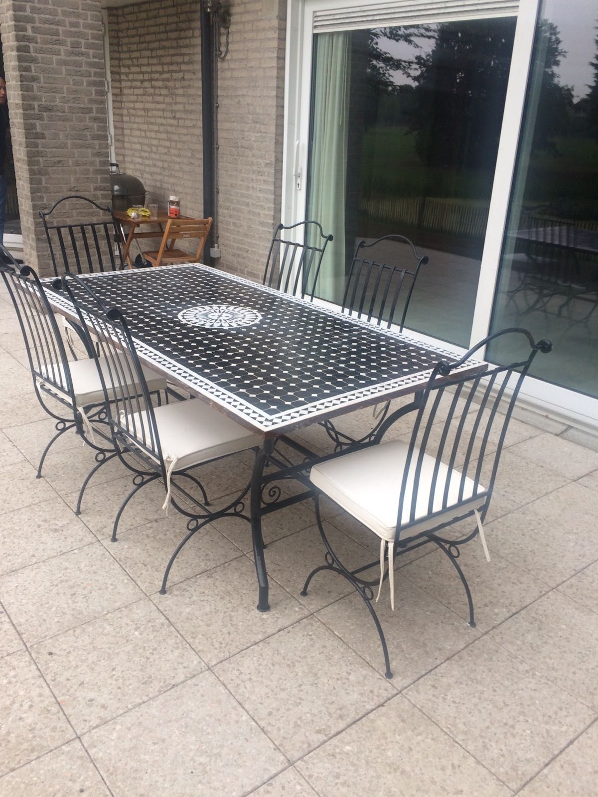 Marokkaanse mozaiektafel