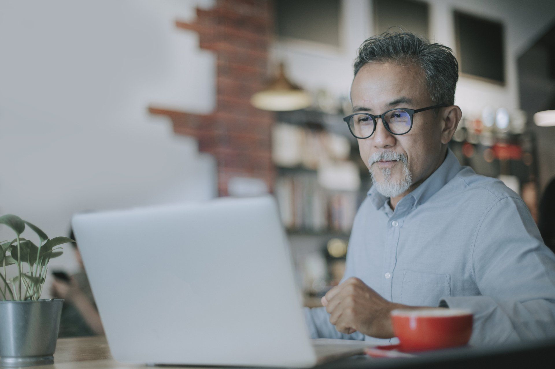 Male Using Laptop — University Place, WA — ComputerLab