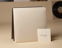 Signed vinyl and album packaging
